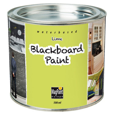 Rustins Mag Paint Blackboard Paint Lime - 500Ml