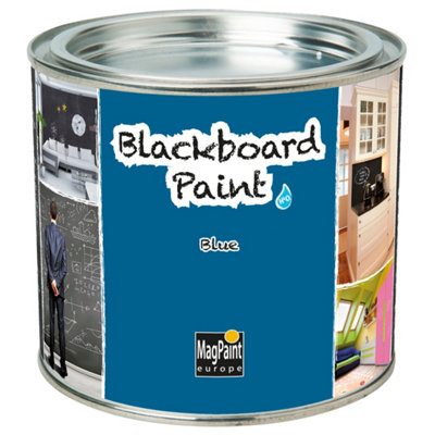 Rustins Mag Paint Blackboard Paint Blue - 500Ml