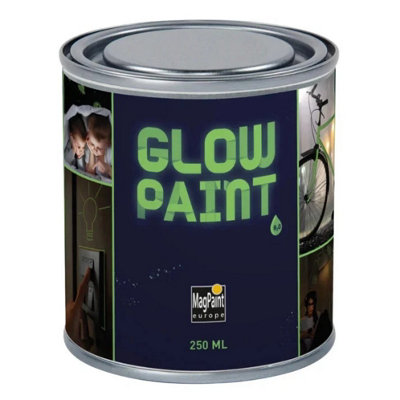 B&Q Dark Magpaint Glow-In-The- Paint - 250Ml