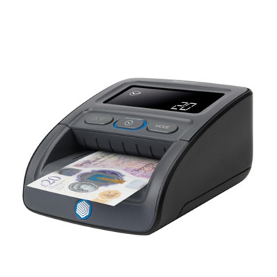 B&Q -  Safescan 155-S Automatic Counterfeit Money Detector That Quickly Verifies BanknotesMoney Machine With 7-Point Detection100