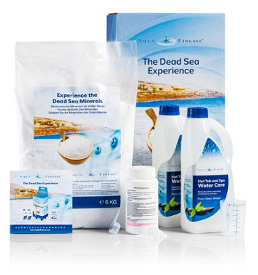 Aquafinesse Dead Sea Experience Hot Tub Water Treatment Spa Salt Chlorine - Image 4