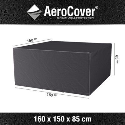 Pacific Lifestyle Platinum Aerocover Furniture Set Waterproof Rip-Stop Polyester Outdoor Cover W160Xd150Xh85Cm from B&Q