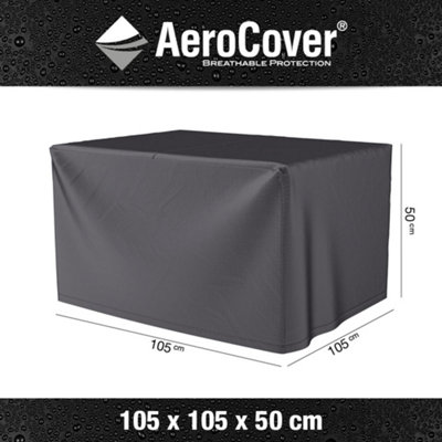 Pacific Lifestyle Platinum Aerocover Firetable Breathable Lightweight Polyester 105X105x50cm