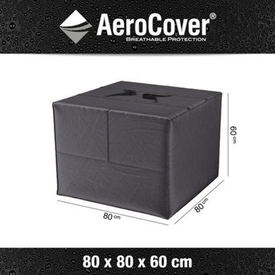 Pacific Lifestyle Platinum Aerocover Cushion Bag Breathable Rip-Stop Polyester Storage Cover W80Xd80Xh60Cm from B&Q