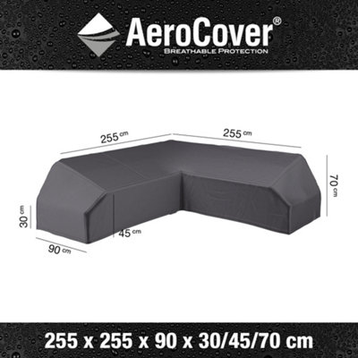Pacific Lifestyle Platinum Aerocover Platform Aerocover W255xw255xd90xh70cm