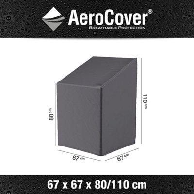 Ruma Dark Grey Aerocover Garden Bench Protective Polyester Waterproof Cover W160xd75xh85cm In | : Size 1 Pack - Image 8