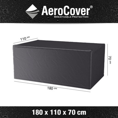Pacific Lifestyle Platinum Aerocover Outdoor Tables Waterproof Breathable Rip-Stop Polyester Cover W180Xd110Xh70Cm from B&Q