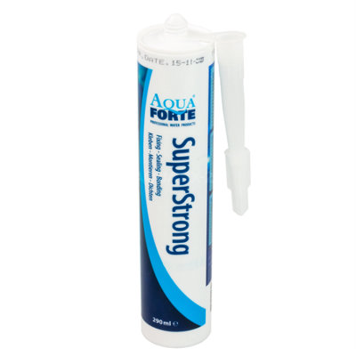  - Aquaforte Superstrong Fix & Seal290Ml Clear Sealant Waterproof Polymer Sealer
