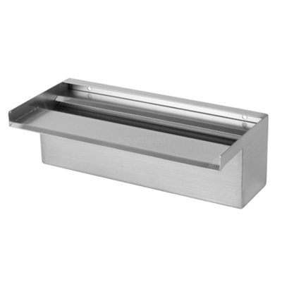 Aquaforte Waterfall Blade 30Cm Stainless Spillway Garden Pond Feature Cascade from B&Q