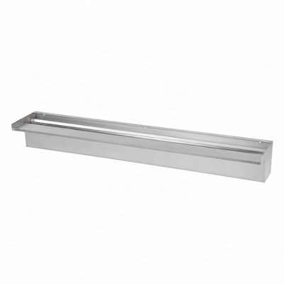 Aquaforte Waterfall Blade 90Cm Stainless Spillway Garden Pond Feature Cascade from B&Q
