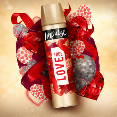 B&Q -  Impulse Body Spray True Love 75Ml