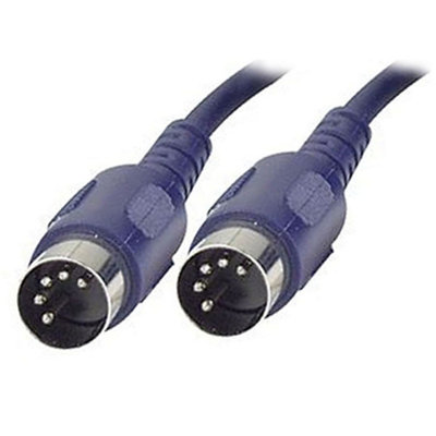 Kenable Dap Audio Hq 5 Pin Din Stage Dj & Studio Lead Audio Cable 0.75M from B&Q