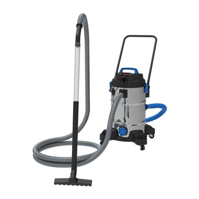 Aquaforte Pond Vacuum Cleaner Pro Garden Vac For Fish With Discharge Hose Algae Sludge Silt Remover from B&Q