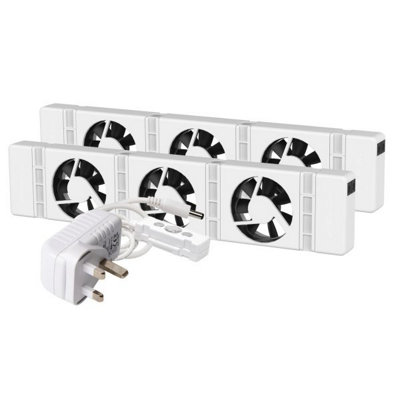 Speed Comfort Smart Radiator Fan (Duo Set) from B&Q