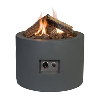 Norfolk Leisure Round 61Cm Grey Cocoon from B&Q