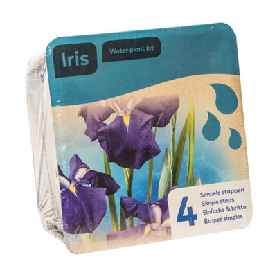 Complete Waterplants Pond Plant KitPurple Iris from B&Q