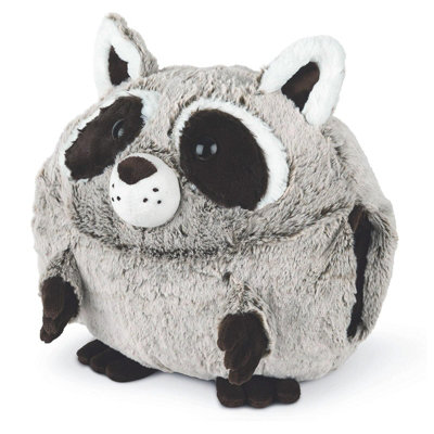 Noxxiez Plush Hand Warmer CushionRacoon from B&Q