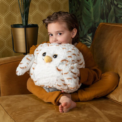 B&Q -  Plush Hand Warmer CushionSnow Owl