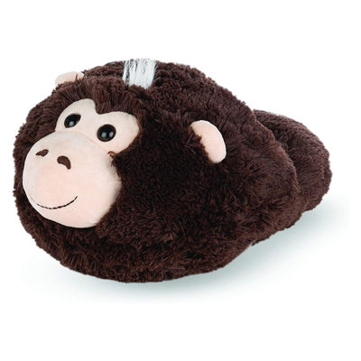 Noxxiez Giant Plush Foot Warmer SlipperGorilla from B&Q