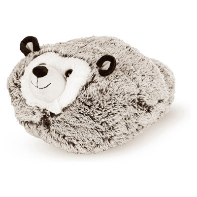 Noxxiez Giant Plush Foot Warmer SlipperHedgehog from B&Q