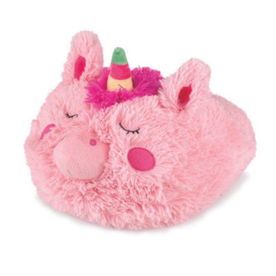 B&Q -  Giant Plush Foot Warmer SlipperUnicorn