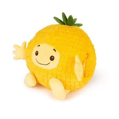 Noxxiez Plush Hand Warmer CushionPineapple from B&Q