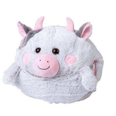 Noxxiez Plush Hand Warmer CushionCow from B&Q