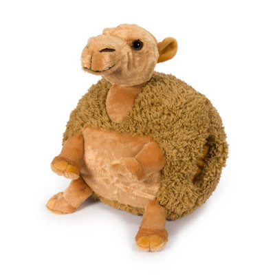 Noxxiez Cosy Plush Hand Warmer CushionCamel from B&Q