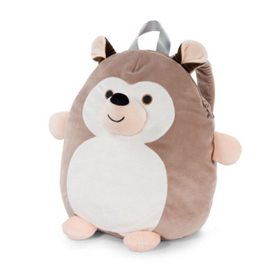 Noxxiez Kids Travel Pillow Backpack CushionHedgehog from B&Q