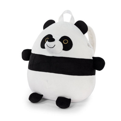 Noxxiez Kids Travel Pillow Backpack CushionPanda from B&Q