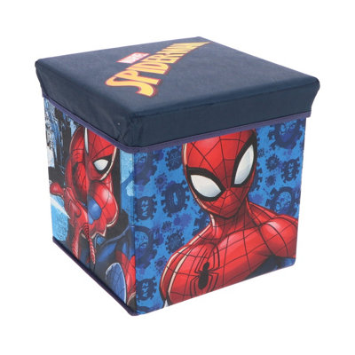 Marvel Spider-Man Stool Storage Cube 30Cm from B&Q