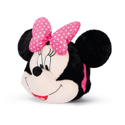 B&Q -  Minnie Mouse Cosy Plush Hand Warmer Cushion