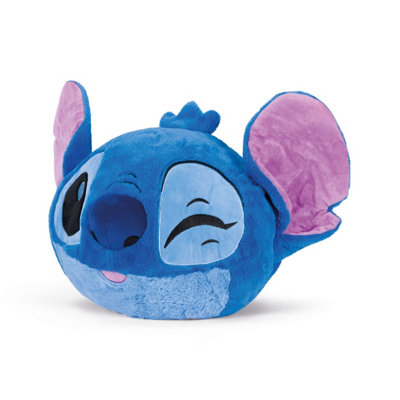 Disney Stitch Cosy Plush Hand Warmer Cushion from B&Q