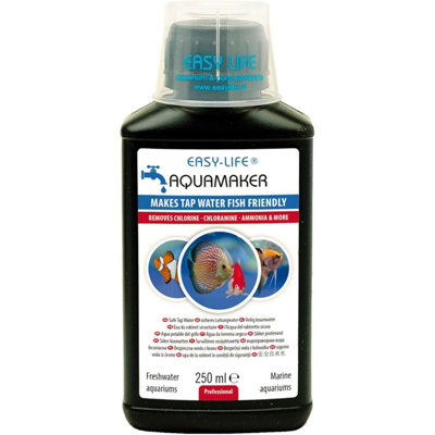  - Easy-Life Aquamaker Aquarium Water Conditioner Tape Safe Fresh Fish Treatment 250Ml