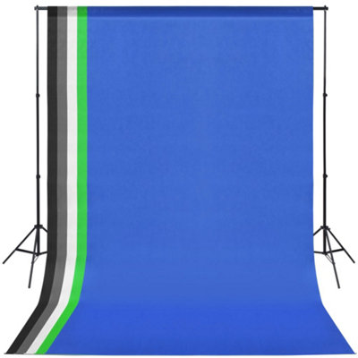 Walplus Photo Studio Kit With 5 Coloured Backdrops And Adjustable Frame