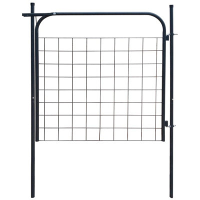 Vidaxl Garden Fence Gate 100X100 Cm Anthracite Fence Gates from B&Q