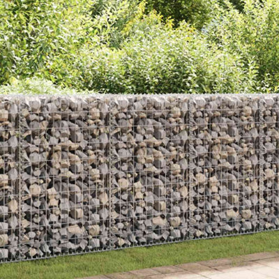 Vidaxl Gabion Basket Galvanised Steel 200X30X100 Cm from B&Q
