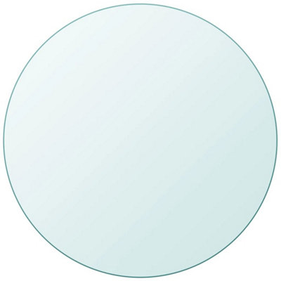 Vidaxl Table Top Tempered Glass Round 900 mm from B&Q