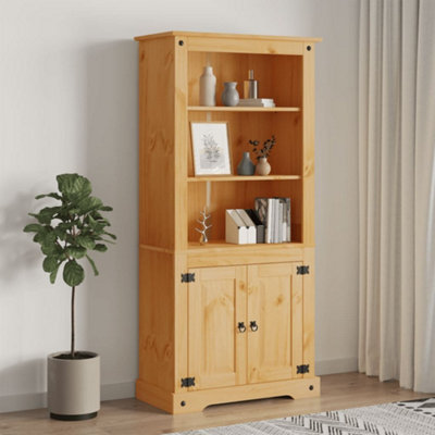 B&Q -  Cupboard Mexican Pine Corona Range 80X40X170 Cm
