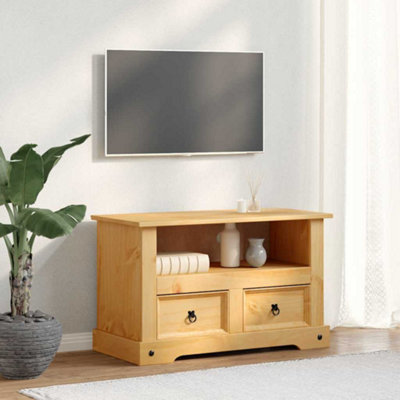 Vidaxl Tv Cabinet Mexican Pine Corona Range 91X43X56 Cm from B&Q