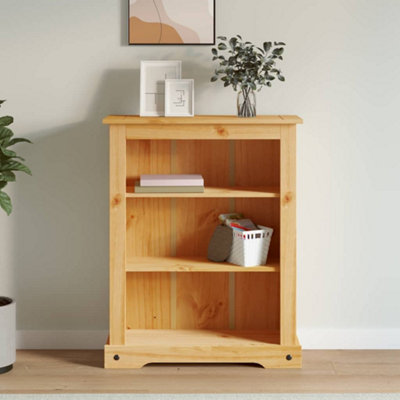 Vidaxl 3-Tier Bookcase Mexican Pine Corona Range 80X29X100 Cm from B&Q