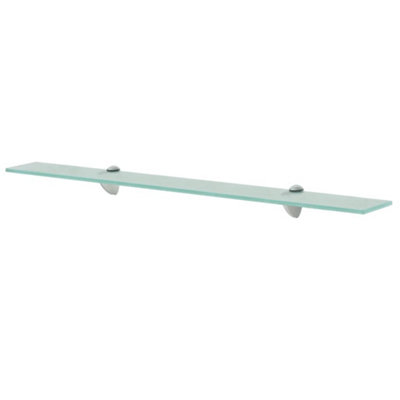 Vidaxl Floating Shelf Glass 80X10 Cm 8 mm from B&Q