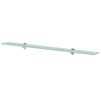 Vidaxl Floating Shelf Glass 100X10 Cm 8 Mm