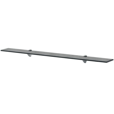 Vidaxl Floating Shelf Glass 100X10 Cm 8 mm from B&Q