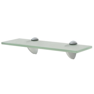 B&Q -  Floating Shelf Glass 30X10 Cm 8 mm
