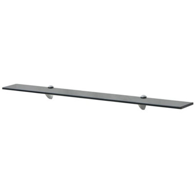 Vidaxl Floating Shelf Glass 90X20 Cm 8 Mm Size 2