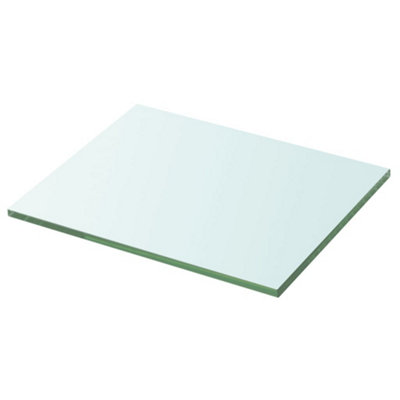 B&Q -  Shelf Panel Glass Clear 20X25 Cm