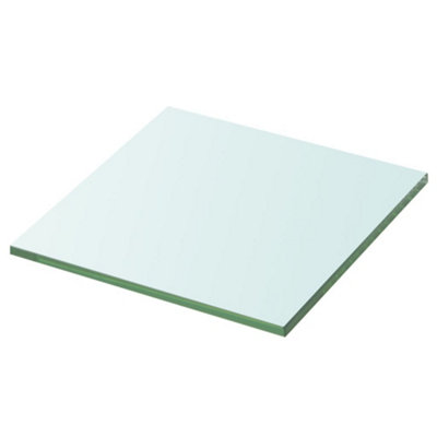 B&Q -  Shelf Panel Glass Clear 30X30 Cm
