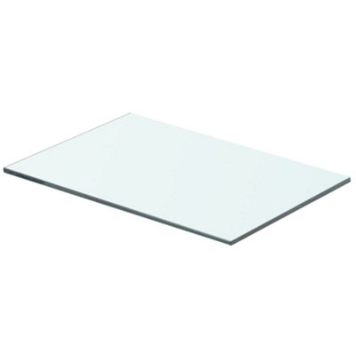 Vidaxl Shelf Panel Glass Clear 40X20 Cm from B&Q