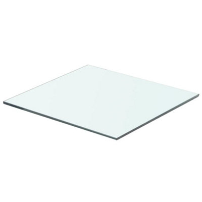 B&Q -  Shelf Panel Glass Clear 40X30 Cm